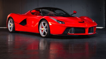 2013 Ferrari LaFerrari on sale in the Artcurial Paris Rétromobile 2022 classic car auction