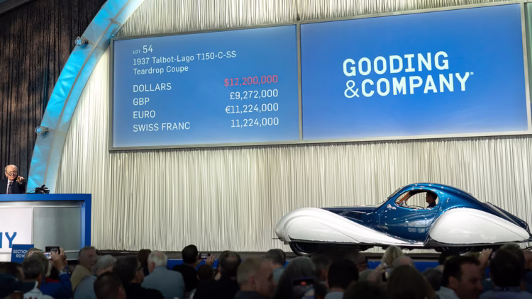 1937 Talbot-Lago T150-C-SS Teardrop "Goutte d’Eau" Coupe