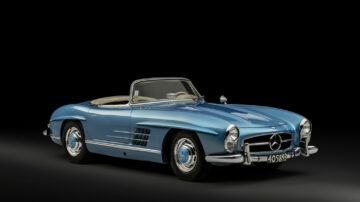 The 1958 Mercedes-Benz 300 SL Roadster of famed racing driver Juan Manuel Fangio is for sale in a sealed bid auction arranged by RM Sotheby's.