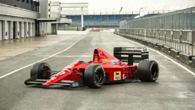 Nigel Mansell's 1989 Ferrari 640 was one of the top results in the RM Sotheby's Monaco 2022 classic car auction