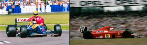 Ayrton Senna taxi ride Mansell Williams British Grand Prix 1989