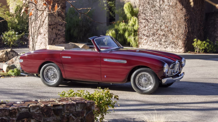 1951 Ferrari 212 Inter Cabriolet on sale in the Bonhams Monaco 2022 Classic Car Auction