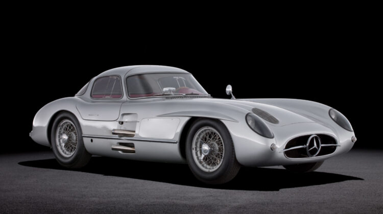 Most Expensive car ever sold at auction 1955 Mercedes-Benz 300 SLR Uhlenhaut Coupé