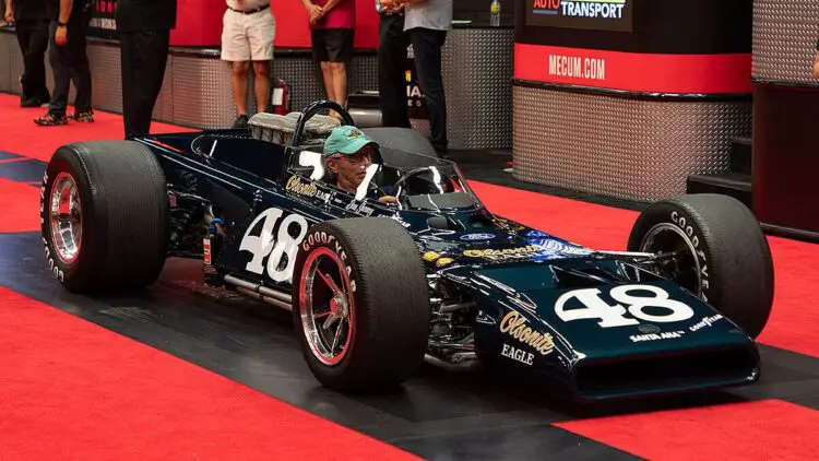 1965 Eagle Weslake Ford “Santa Ana” Indy Car Mecum Indianapolis 2022 Auction / Indy Sale May 2022