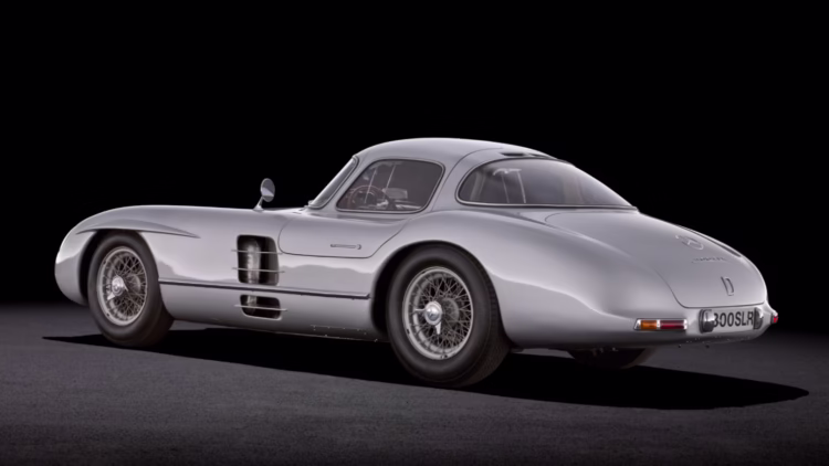 Most Expensive car ever sold at auction 1955 Mercedes-Benz 300 SLR Uhlenhaut Coupé