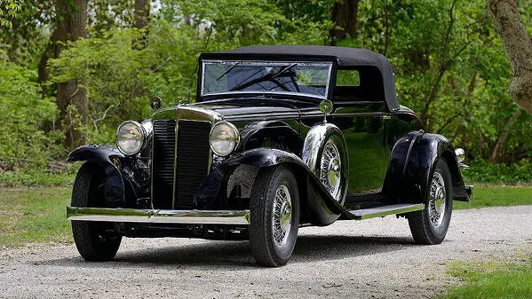 1931 Marmon Sixteen Convertible Coupe on sale in the Mecum Monterey 2022 auction