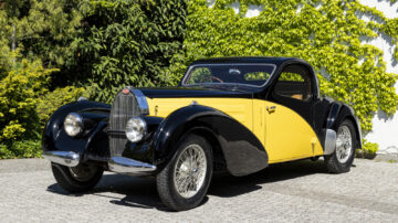 1938 Bugatti Type 57C Atalante on sale at Bonhams Quail Lodge 2022 classic car auction during Monterey Motor Week