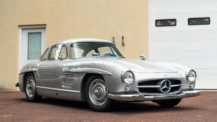 1955 Mercedes-Benz 300 SL Gullwing on sale at the Gooding Pebble Beach 2022 classic car auction