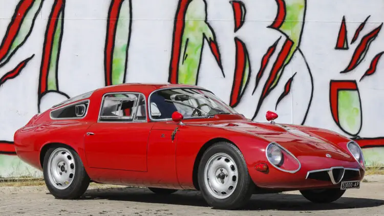 1965 Alfa Romeo Giulia TZ on sale in the Gooding London 2022 classic car auction