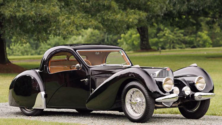Top Bugattis 1937 Bugatti Type 57SC Atalante on sale at Gooding Pebble Beach 2022