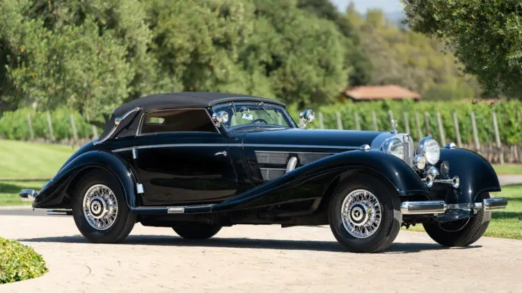 1937 Mercedes-Benz 540 K Sport Cabriolet A on sale at Gooding Pebble Beach 2022 classic car auction