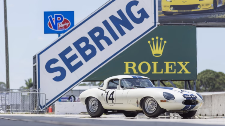 Briggs Cunningham 1963 Jaguar E-Type Lightweight Competition on sale at Bonhams Quail Lodge 2022