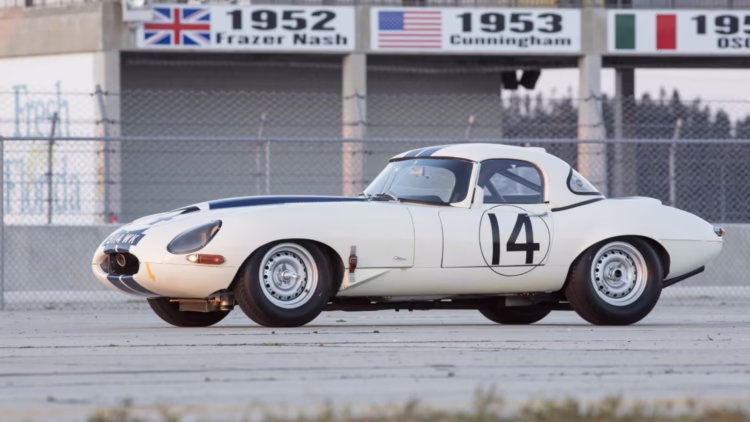 Briggs Cunningham 1963 Jaguar E-Type Lightweight Competition on sale at Bonhams Quail Lodge 2022