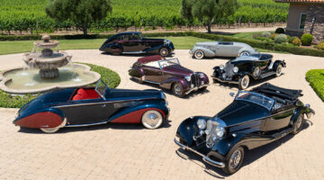 Tony Vincent Estate Collection of 1930s classic cars on sale at Gooding Pebble Beach 2022 classic car auction