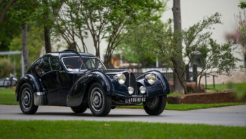 1938 Bugatti Type 57SC Atlantic Recreation top results at RM Sotheby's Gene Ponder Sale 2022