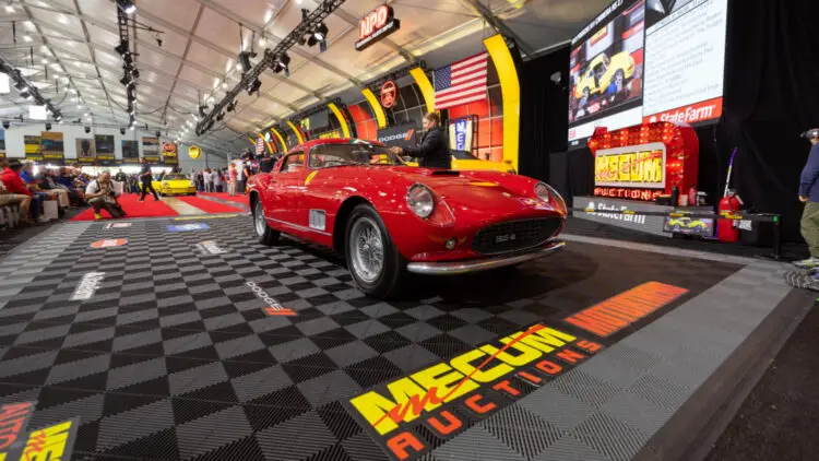 1958 Ferrari 250 GT Alloy Berlinetta topped results at Mecum Monterey 2022 sale