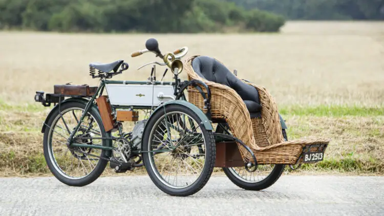 1903 Humber Olympia Tandem Forecar on sale in Bonhams London 2022 Golden Age of Motoring auction