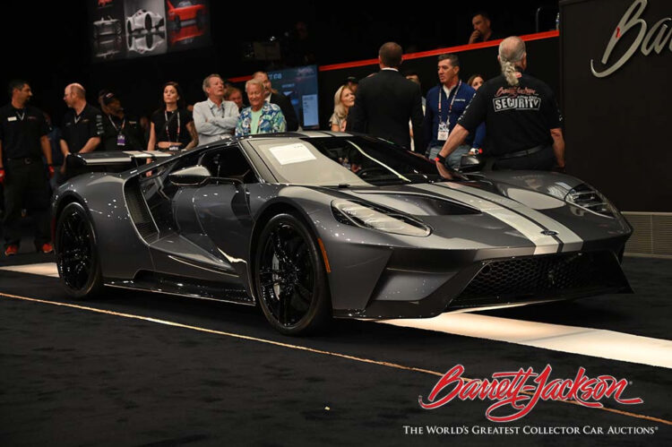 2019 Ford GT top results at Barrett-Jackson Houston 2022 auction
