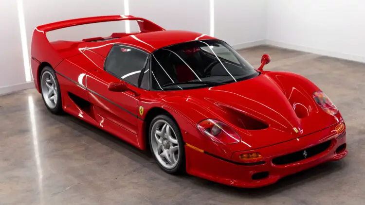 1995 Ferrari F50 topped results at RM Sotheby's Miami 2022 sale as the most-expensive F50 ever