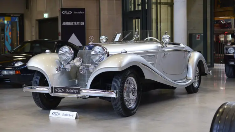 1938 Mercedes-Benz 540 K Special Roadster achieved to results at RM Sotheby's Munich 2022 sale