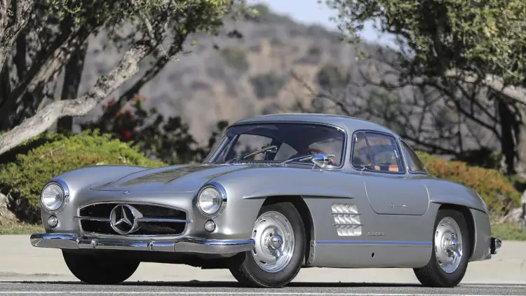 1955 Mercedes-Benz 300 SL Gullwing on sale at Gooding Amelia Island 2023 classic car auction