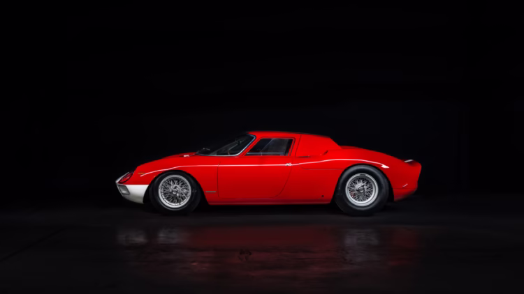 A 1964 Ferrari 250 LM in exceptional condition was announced for sale at the Artcurial Paris 2023 Rétromobile classic car auction.