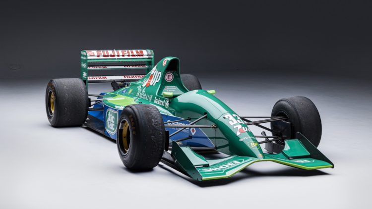 1991 Jordan-Ford 191 Formula 1 on sale at Bonhams 2023 Paris auction
