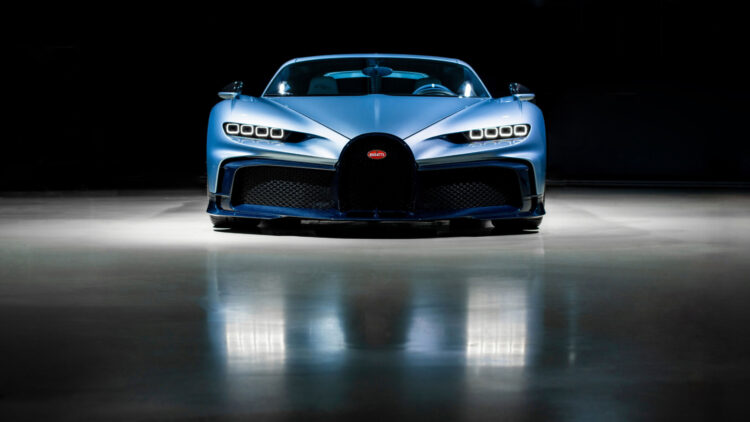 2022 Bugatti Chiron Profilée on sale at RM Sotheby's Paris 2023