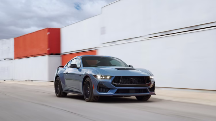 VIN 001 2024 Ford Mustang GT charity lot at Barrett-Jackson Scottsdale 2023 auction