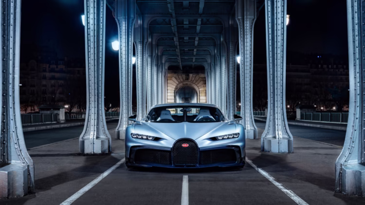 2022 Bugatti Chiron Profilée topped results in the 2023 RM Sotheby's Paris Sale.