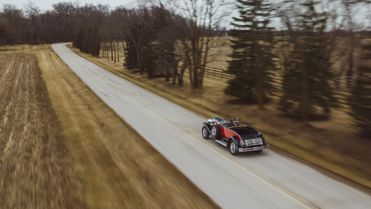 1931 Duesenberg Model J 'Disappearing Top' Convertible Coupe by Murphy