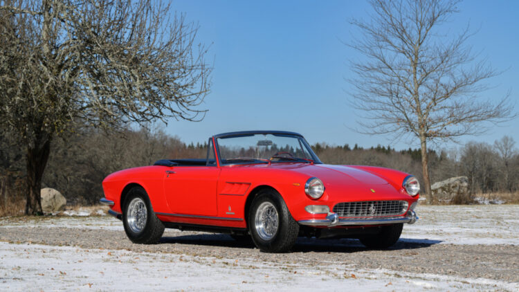 1965 Ferrari 275 GTS by Pininfarina on offer at RM Sotheby's Villa Erba 2023 sale