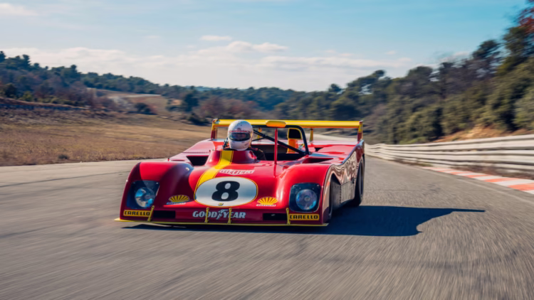 1972 Ferrari 312 PB sold at the RM Sotheby's Villa Erba 2023 Sale leading the results