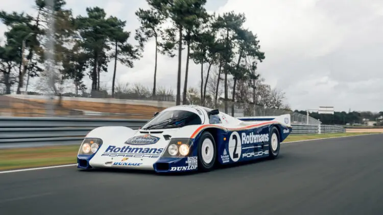 1985 Porsche 962 on sale in the RM Sotheby's Le Mans 2023 classic car auction