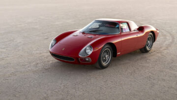 Front Quarter 1964 Ferrari 250 LM by Scaglietti on sale at RM Sotheby's Monterey 2023 auction