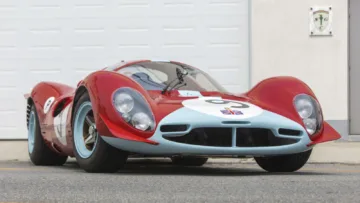 Bonhams announced a magnificent 1967 Ferrari 412P Berlinetta by Fantuzzi for the Quail Lodge Sale -- it is by far the most expensive car on offer at any auction during the Monterey Car Week 2023.