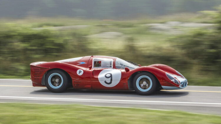 1967 Ferrari 412P Berlinetta by Fantuzzi for the Bonhams Quail Lodge Sale 2023 was the 16th car to sell for over $20 million