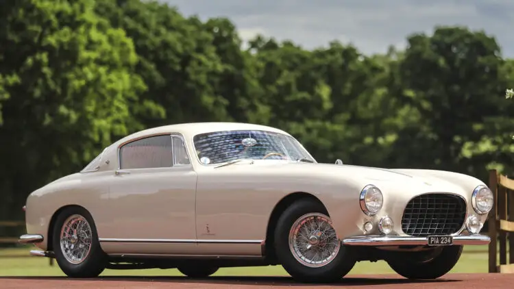1954 Ferrari 250 Europa was among the top results at the Gooding London 2023 sale