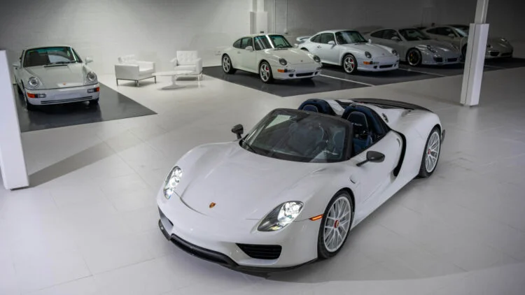 2015 Porsche 918 'Weissach' Spyder topped the results at RM Sotheby's Texas 2023 sale