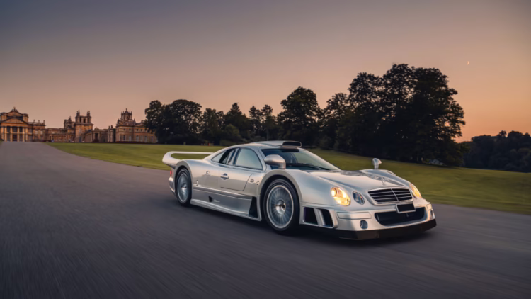 1999 Mercedes-Benz CLK GTR Coupe on sale in the RM Sotheby's Las Vegas 2023 car auction