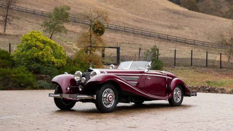 1938 Mercedes-Benz 540 K Special Roadster top results at the RM Sotheby's Arizona 2024 sale