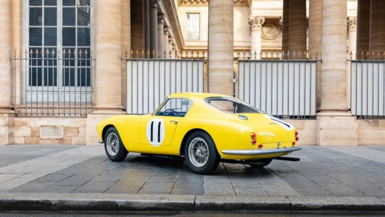 1960 Ferrari 250 GT SWB Berlinetta Competizione racing car for sale in the RM Sotheby's Paris 2024