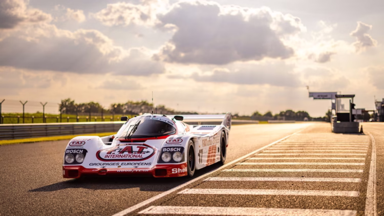 1991 Porsche 962 C racing car for sale in the RM Sotheby's Paris 2024