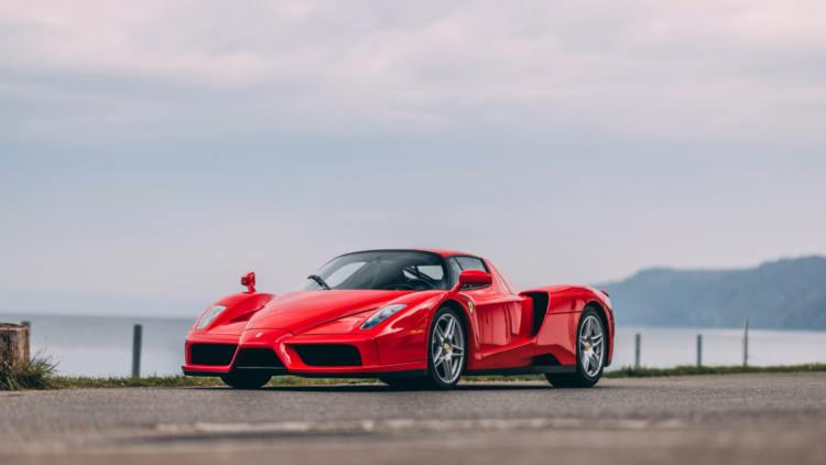 2003 Ferrari Enzo for sale in the RM Sotheby's Paris 2024 classic car auction.