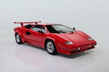 1988 Lamborghini Countach 5000 QV on sale at Barrett-Jackson Scottsdale 2024 auction