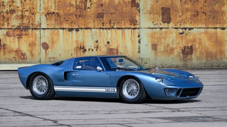 A 1967 Ford GT40 and 2022 Bugatti Chiron Pur Sport were the top sale results at the Broad Arrow Amelia Island 2024 classic car auction.