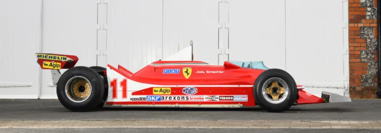 The private car collection of Jody Scheckter including his Formula 1 Championship-winning 1979 Ferrari 312 T4 is on sale at the RM Sotheby's Monaco 2024 classic car auction.