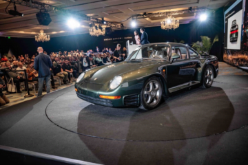 Oak Gree 1988 Porsche 959 SC Reimagined by Canepa sold at Broad Arrow Amelia Island sale 2024
