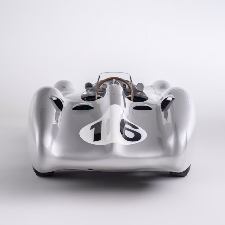 The 1954 Mercedes-Benz W196R Formula 1 car driven by Fangio and Moss sold for €51,155,000 ($53,917,370) at a special RM Sotheby's auction at the Mercedes-Benz Museum in Stuttgart, Germany, as the most expensive F1 racing car ever and the second most expensive car ever sold at auction.