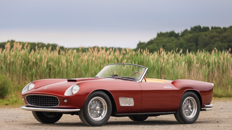 1957 Ferrari 250 GT LWB California Spider Prototipo on sale Gooding Christie's Pebble Beach Auction 2025